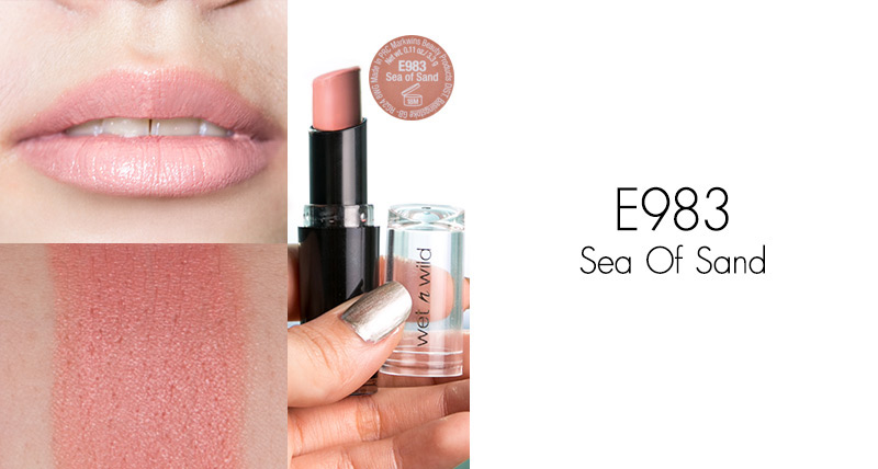 Wet n Wild Mega Last Lip Color สี Sea Of Sand #E983