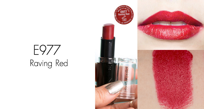 Wet n Wild Mega Last Lip Color สี Raving Red #E977