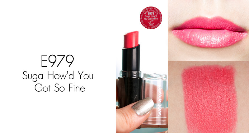 Wet n Wild Mega Last Lip Color สี Suga How'd You Got So Fine #E979