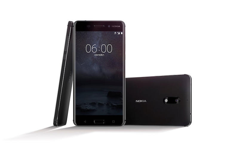 A new Nokia 6 smartphone is seen in this handout image released by HMD to Reuters on January 7, 2017. HMD/Handout via Reuters ATTENTION EDITORS - THIS IMAGE WAS PROVIDED BY A THIRD PARTY. EDITORIAL USE ONLY. NO RESALES. NO ARCHIVE.