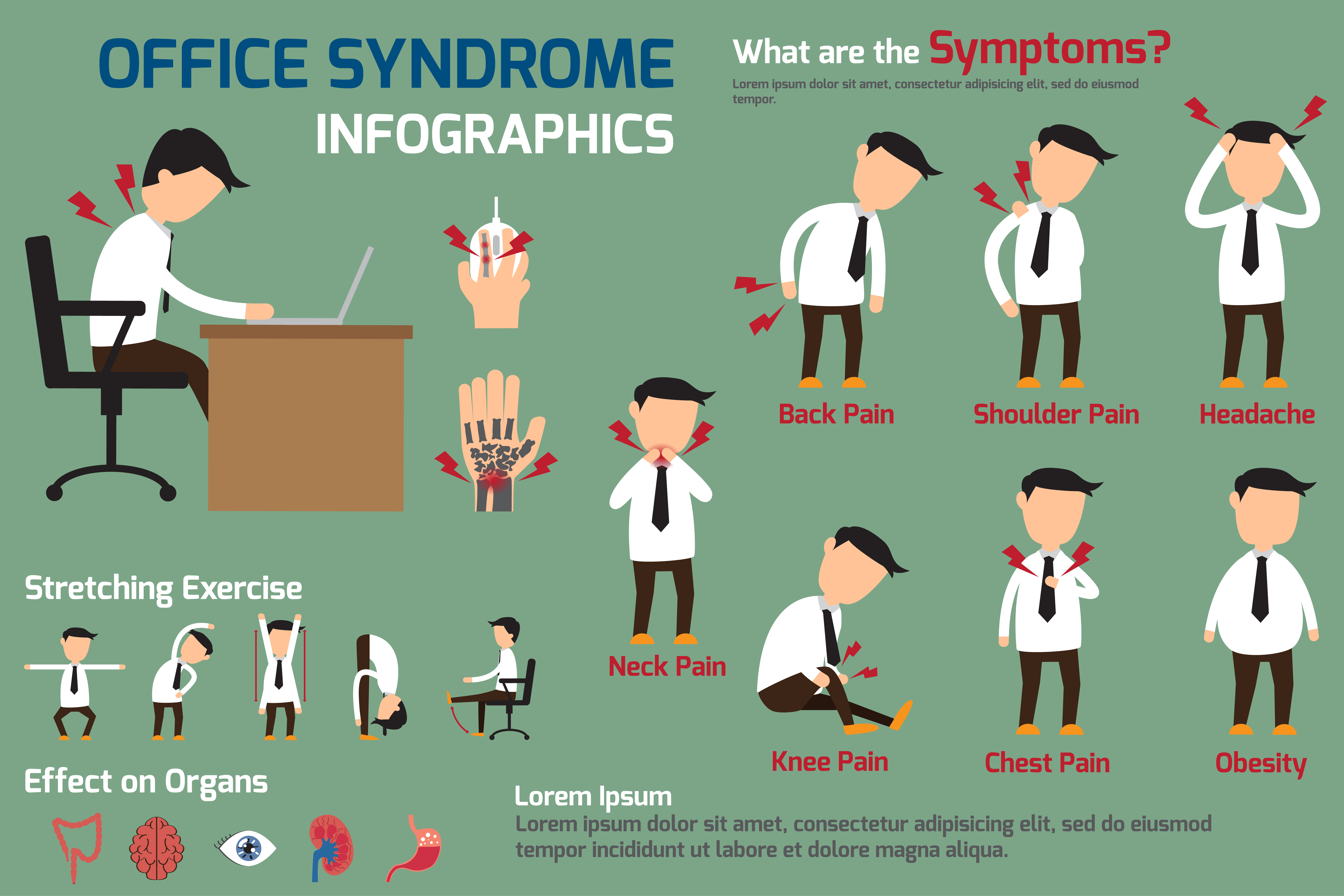 office syndrome, ออฟฟิศซินโดรม