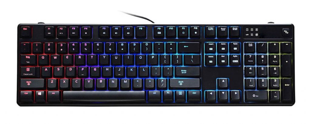 Multi-color Backlit Gaming Keyboards