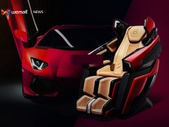 Bodyfriend เปิดตัวเก้าอี้นวดแบบ Supercar! ที่ร่วมออกแบบกับ Lamborghini